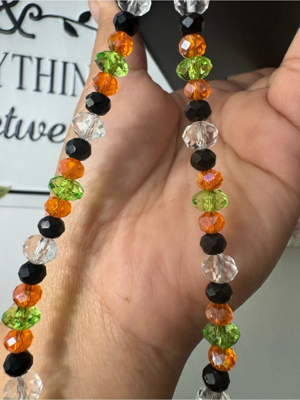 Handmade halloween bling